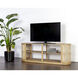 Behati 71 inch Light Wash / Light Wash Media Console & Cabinet